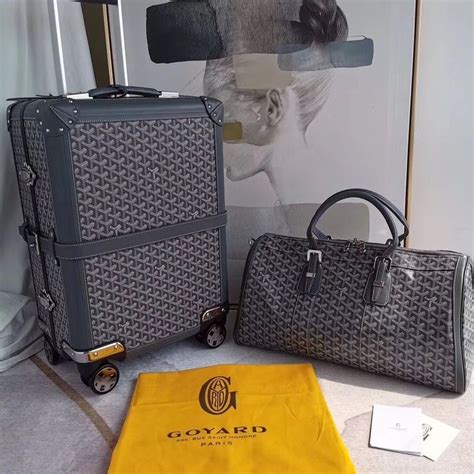 airport wallet goyard|goyard luggage company.